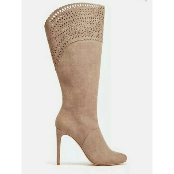 Berllina Taupe Boots - Picture 3 of 8